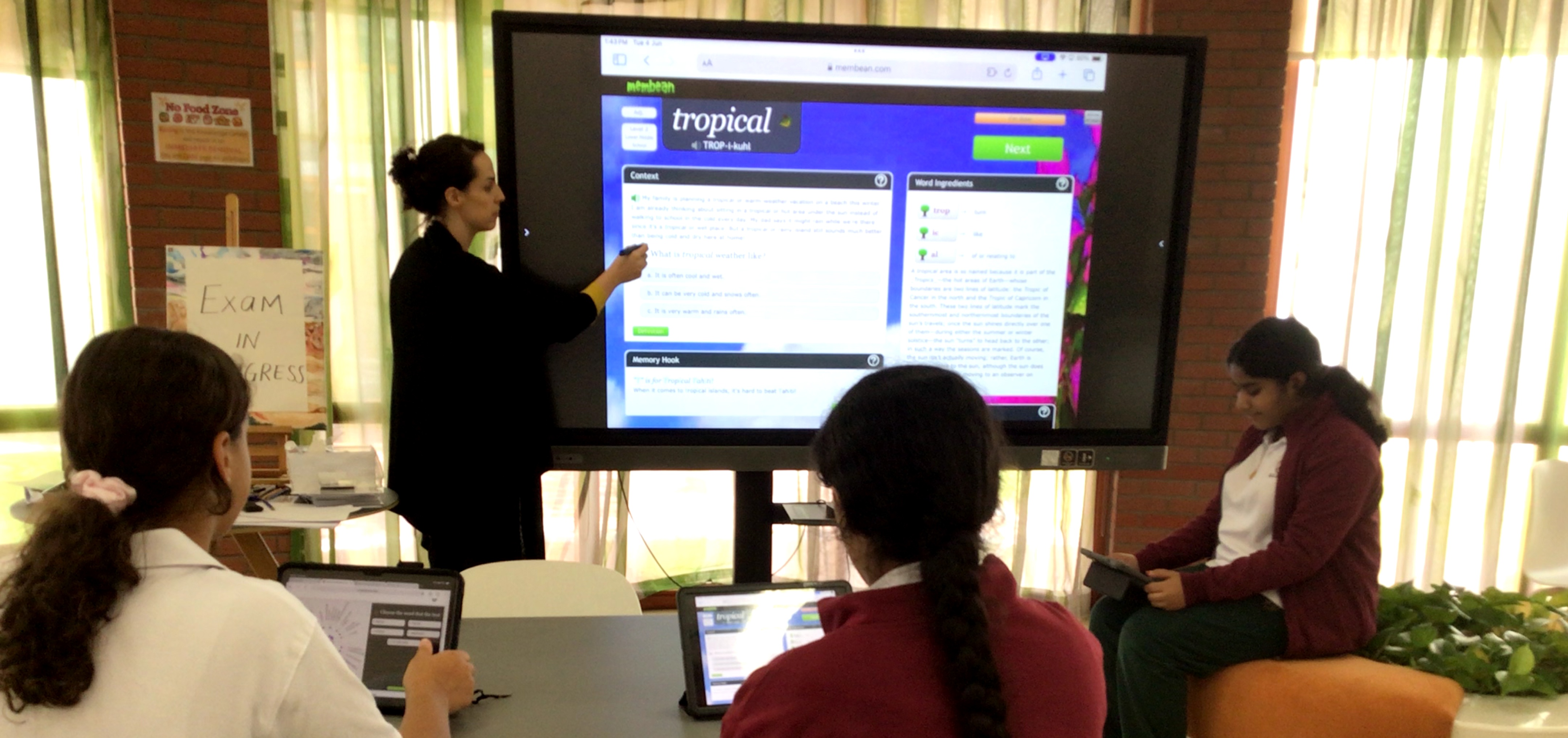 Teachers meeting together