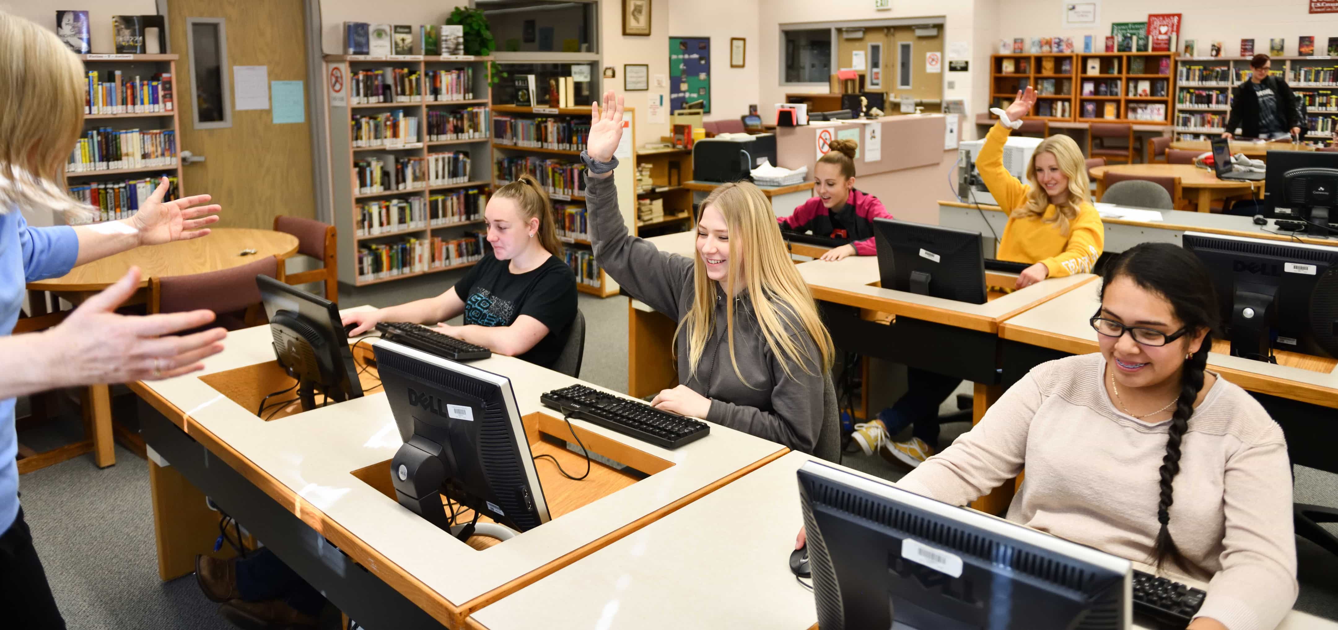 Teachers meeting together