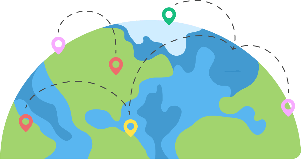 Employees all over the world