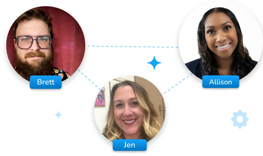 Photos of Membean support staff